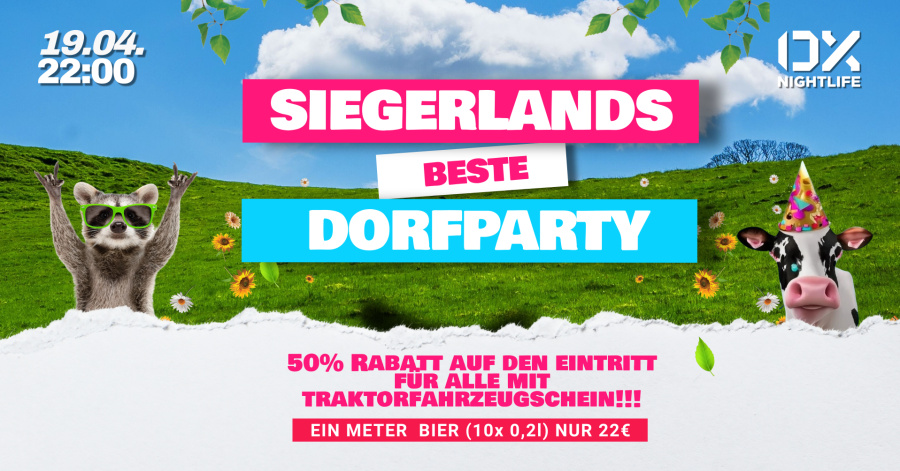 Siegerlands beste Dorfparty!! 